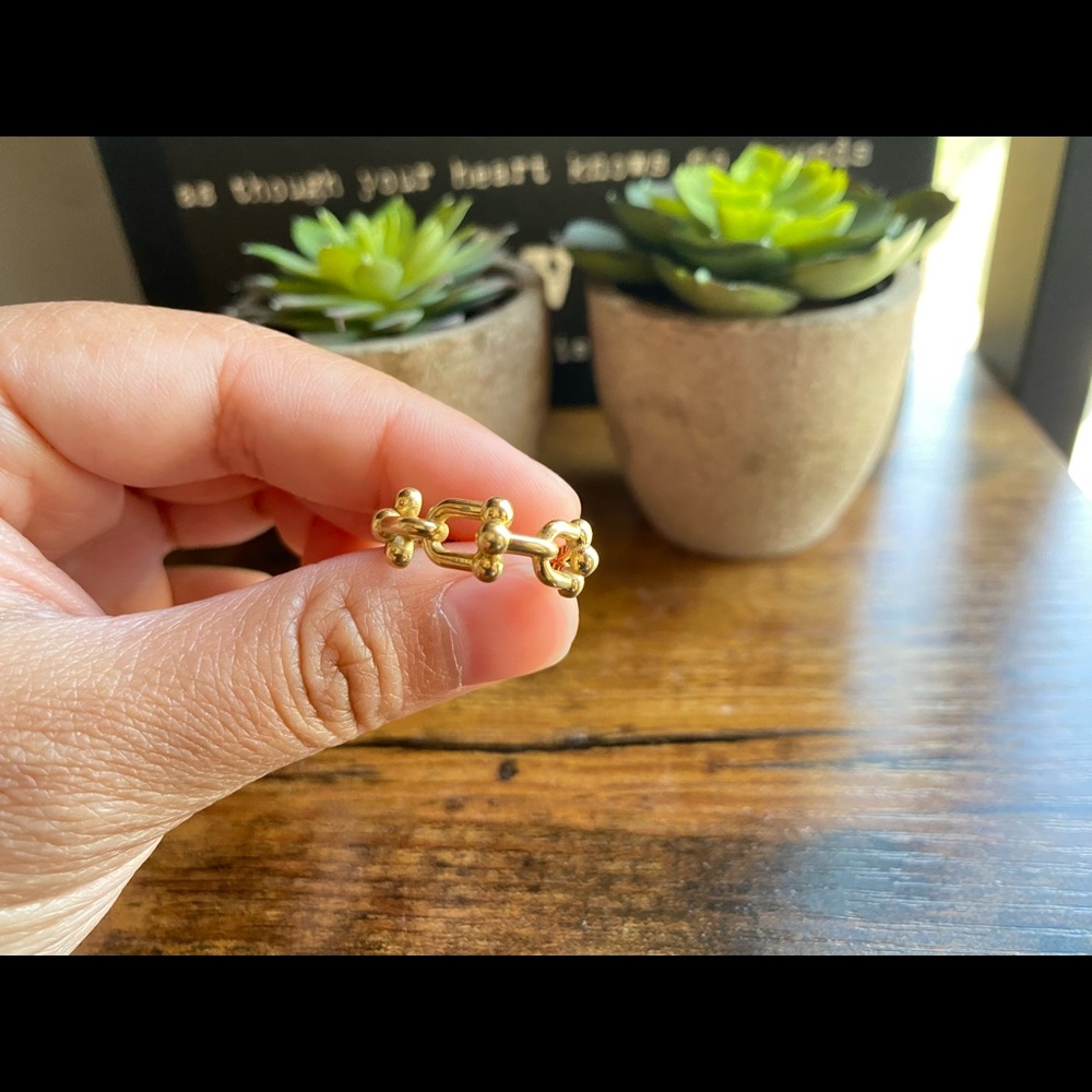 Real Solid Gold Ring - image 1